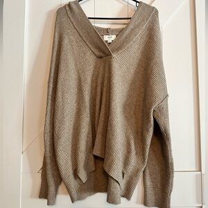 Aerie Waffle Knit Sweater Size Medium